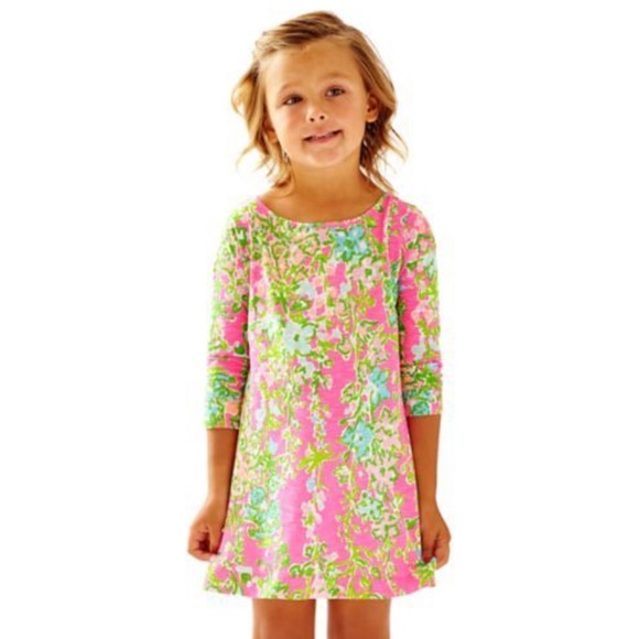 Lily Pulitzer Girls Mini Marlowe Dress - Picture 1 of 8